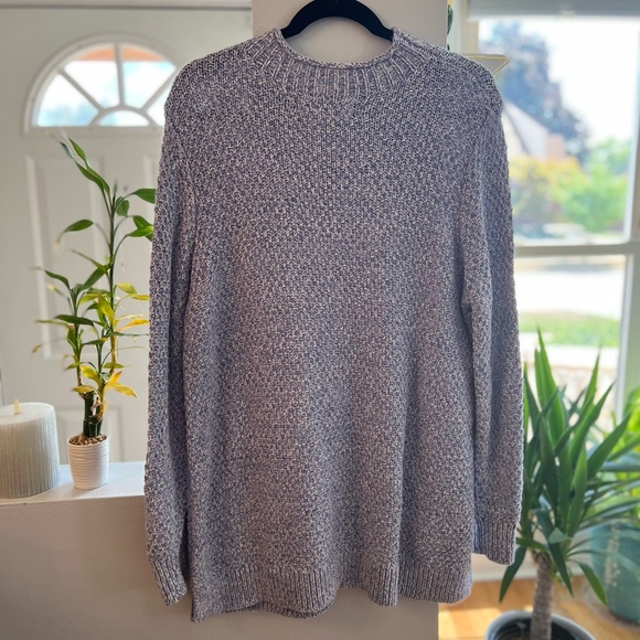 NWOT Women’s LOFT blue sweater size XL - Picture 2 of 5